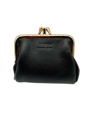 DOPP Black Leather Wallet